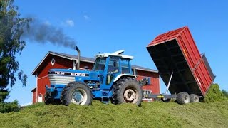 Ford TW35 Hauling Silage 2024  Finland HD [upl. by Yc]