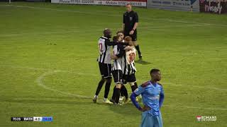 GOAL  Tom Smith clinically slots home Citys fourth on the counter v East Thurrock 111117 [upl. by Licec]