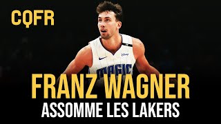 Franz Wagner assomme les Lakers cqfr [upl. by Vala]