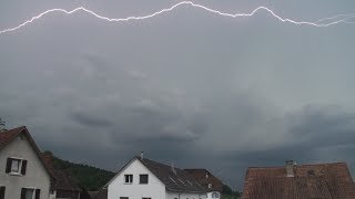 Gewitter 15062017 Urdorf bei Tag [upl. by Dotson]