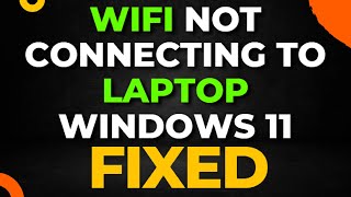 How To Fix WiFi Not Showing Up Not Working Windows 11 10 or 7 [upl. by Lunette]