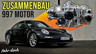 Porsche 911 Carrera S 9971 Motorinstandsetzung Hubraumerweiterung auf 39 Liter  Fahr doch [upl. by Aiveneg]