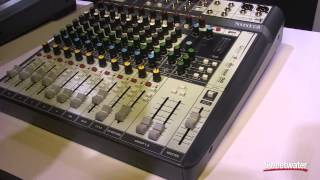 Soundcraft Signature Multitrack Series Consoles  Sweetwater at Winter NAMM 2015 [upl. by Gent]