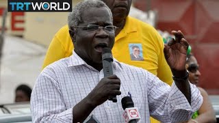 Afonso Dhlakama 1953  2018 Supporters mourn passing of opposition leader [upl. by Linskey548]