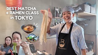 BEST MATCHA IN TOKYO  RAMEN CLASS  MOMMY HAIDEE VLOGS [upl. by Casi88]