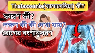 Thalassemia Alpha and Beta Thalassemia Causes Symptoms Genetic Diagnosis [upl. by Cesya]