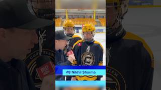 Post game interview with Coquitlam MVP 🎤🏅 cellyentertainment hockey interview shorts [upl. by Armyn]