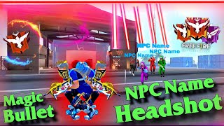 Ob47 Headshot  NPC Name  Free Fire Anti Blacklist Rank Working Aimbot  Aimlock Data Config File [upl. by Elish641]