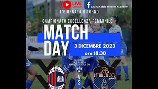 8 di 🏆Campionato 🚺 🇮🇹Eccellenza 🥅 Academy Ladispoli 🆚 Women Latina Calcio 1932 1️⃣🔸2️⃣💥✅ [upl. by Stelu]