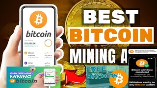 Bitcoin best mining app  bitcoin free mining app crypto mining [upl. by Yenruoc]