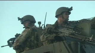 Mali combats au sol entre soldats français et militants islamistes [upl. by Harpole]