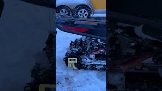 Snowmobile Suspension is important snowmobile slacker suspension snow snowday snowmobiling [upl. by Botti]