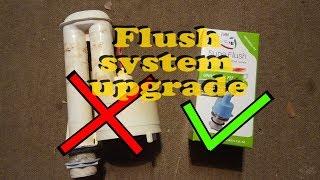 How to upgrade an old Toilet Flush System [upl. by Adnof454]