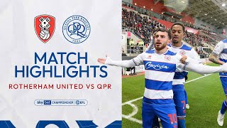 🔥Chair Scores Screamer As It Ends Level In South Yorkshire  Highlights  Rotherham United 11 QPR [upl. by Ajam249]