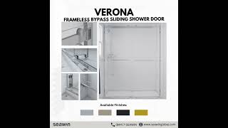 Verona Frameless Shower Door [upl. by Luas]