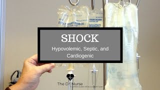 Shock Cardiogenic Hypovolemic and Septic [upl. by Atteynot]