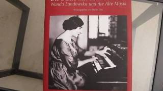 J S Bach Italian Concerto BWV 971 3rd movement Presto  Wanda Landowska Pleyel harpsichord [upl. by Rist]