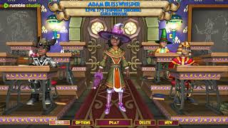 Wizard101 bugdet spiral showcase up to gold key [upl. by Netsryk103]