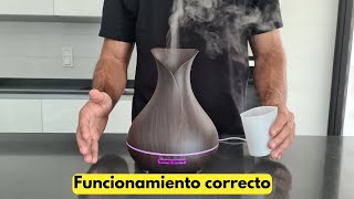 ¿Cómo usar un humidificador Te enseñamos como usarlo correctamente [upl. by Ennairrek926]