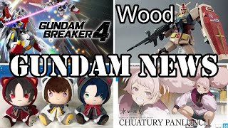 Gundam Breaker 4 Exclusive Info WOODEN EG RX78 And More Gundam News [upl. by Alica]