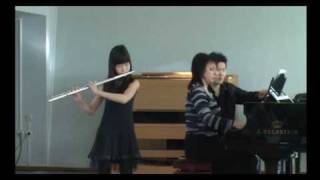 Stamitz flute concerto in G major Pak Di Na flute 11 yo 1st part [upl. by Neirrad]