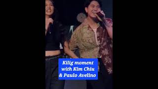 KILIG MOMENT WITH KIM CHIU amp PAULO AVELINO  CELEBRITY LOVE TEAM ❤️ viral celebrity couple share [upl. by Aillij316]