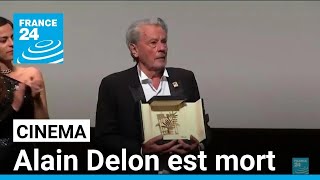 Alain Delon icône du cinéma français est mort à lâge de 88 ans • FRANCE 24 [upl. by Sama]