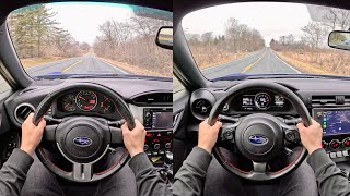 2014 vs 2022 Subaru BRZ  POV Comparison [upl. by Ygief]