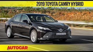 2019 Toyota Camry Hybrid  First Drive Review  Autocar India [upl. by Aienahs346]