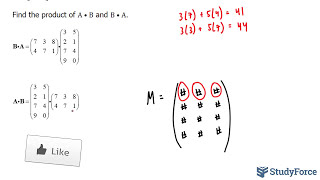 Multiply two matrices together Question 2 [upl. by Dylane189]