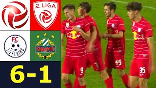 FC Liefering vs Rapid Wien A  2 Liga Highlights 202223 [upl. by Ssecnirp]