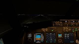 Landing into Sharm elSheikh Airport HESH  PMDG 737800  MSFS [upl. by Norred]