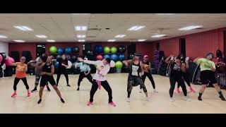 Gitana Claydee ft Lil Eddie Zin Armani Choreography Zumba dance fitness [upl. by Divadleahcim]