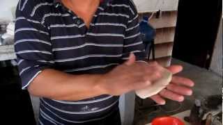 How to make a corn tortilla without a Tortillera tortilla press [upl. by Elsinore]