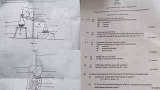 NOVDEC 2022 Integrated Science Questions [upl. by Mloclam]