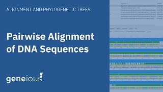 Bioinformatics Pairwise sequence alignmentpairwise2 in Biopython [upl. by Nancy]