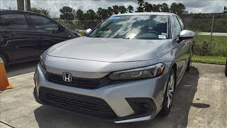 Certified 2022 Honda Civic West Palm Beach Juno FL SH504963A  SOLD [upl. by Aisayt]