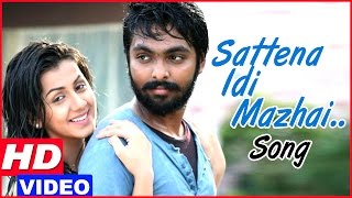 Darliing Tamil Movie  Sattena Idi Mazhai Song  GV Prakash falls in love with Nikki [upl. by Cowles]