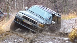 ➤ Toyota 4Runner amp Mitsubishi Pajero Sport in MUD OffRoad 4x4 [upl. by Eanal]