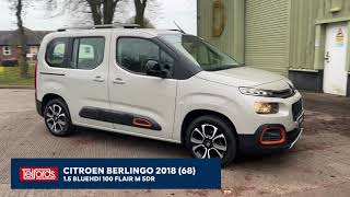 Citroen Berlingo Video Tour  EX68NXB [upl. by Gabbie]