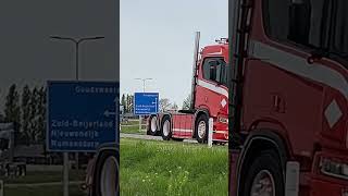 Kleinjan Goudswaard truckersrit Hoeksche Waard [upl. by Judith716]