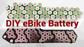 DIY eBike Battery Build with 18650 Batteries  How to Tutorial [upl. by Ehpotsirhc898]