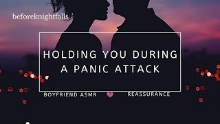 ASMR holding you during a panic attack [upl. by Esiouqrut207]