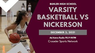 Buhler Varsity Basketball VS Nickerson [upl. by Tu]