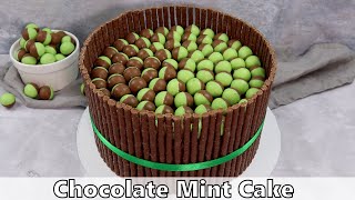 Chocolate Mint Cake Recipe [upl. by Glenden]