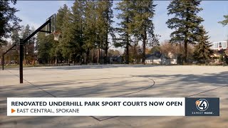 Renovated Underhill Park sport courts now open [upl. by Zeta]