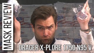 Its like not even wearing a mask  Drager XPlore 1750 N95 V Review [upl. by Anole]