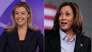 Sky News host bursts out laughing over Kamala Harris’s ‘bad acting’ [upl. by Annairam562]