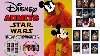 Disney Admits Star Wars Ends at Episode 6 [upl. by Norling]