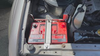 Installing the Slee Offroad second battery tray with air compressor mount in my Lexus LX450 [upl. by Domph64]